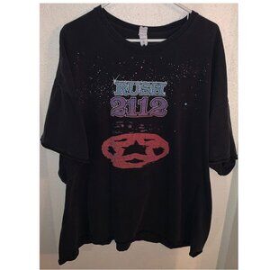 Rush 2112 Band T-Shirt Progressive Rock Music Graphic Tee (size 4XL) **READ**